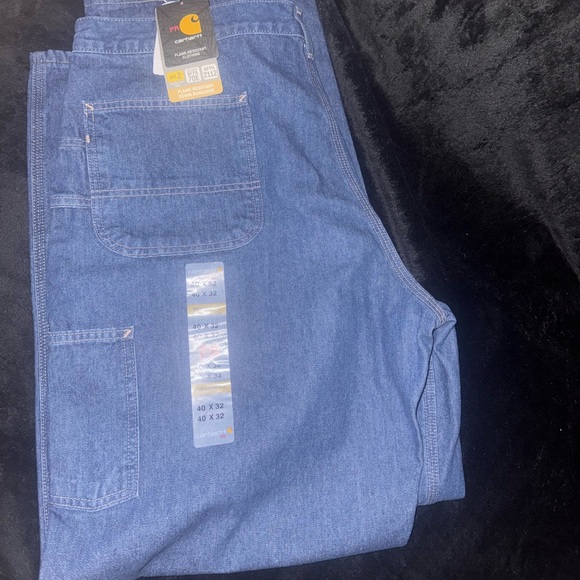 Flame resistant force rugged relaxed fit utility jeans - Picture 1 of 7
